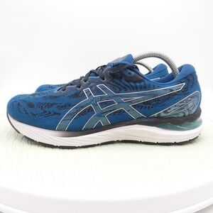 Asics Gel-Cumulus 23 Mens Running Shoes Blue Black 1011B012 Size 11